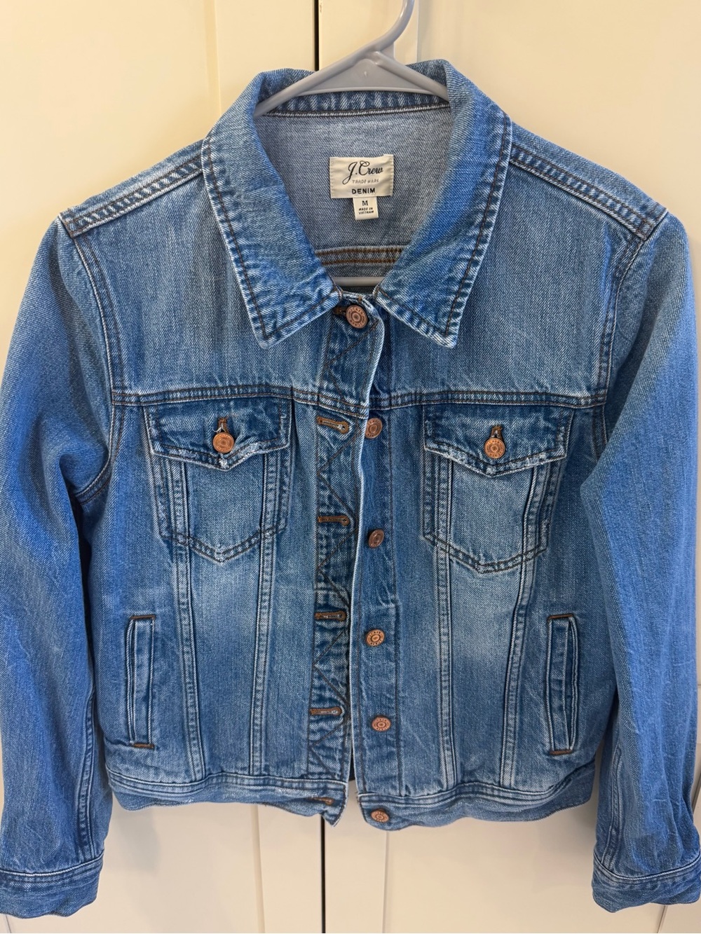J. Crew Light Blue Denim Jacket